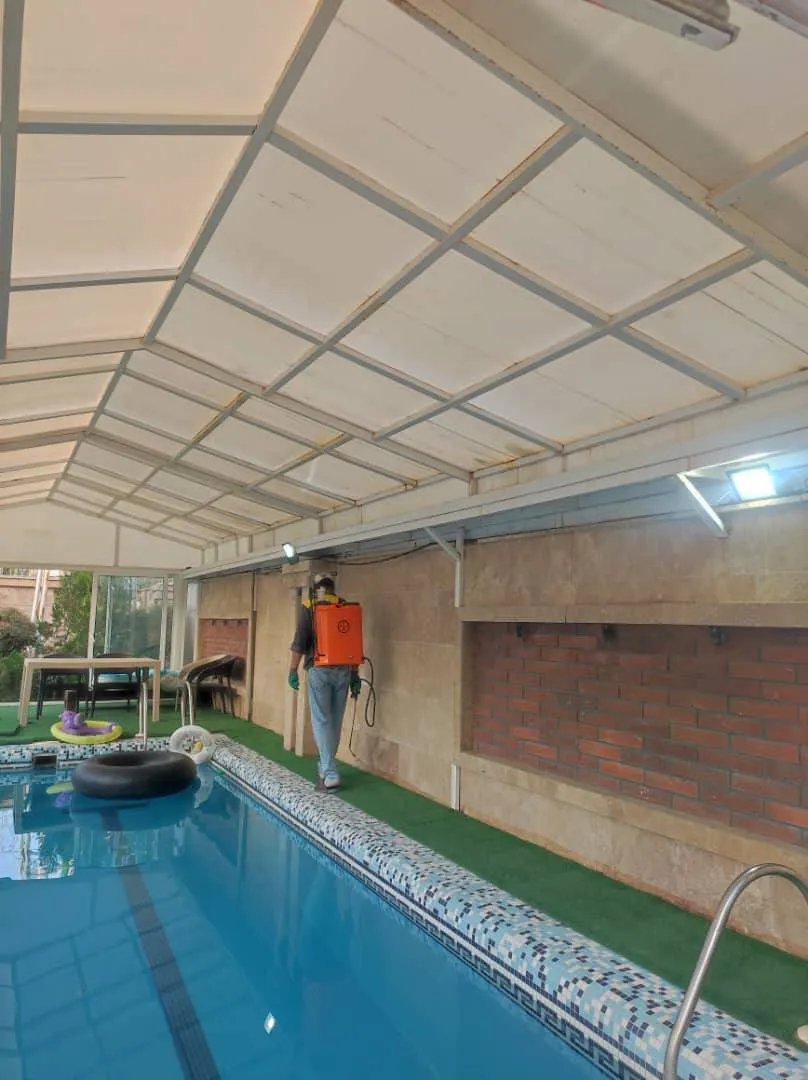 نمونه کار سمپاشی کرج